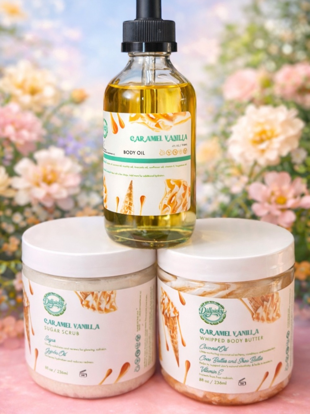 Aminnah Dillpicky Caramel Vanilla Bundle